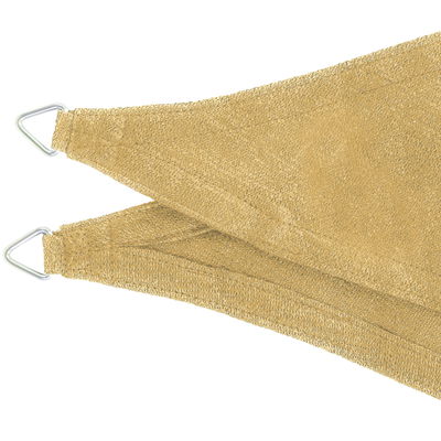 Sonnensegel 'Teneriffa', 360 x 360 x 360 cm, natur