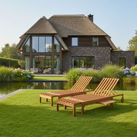 Kölle Rollliege 'Cozy' inkl. Auflagen, braun/grau