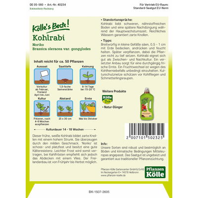 Kölles Beste Kohlrabi 'Noriko'