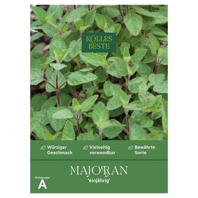 Kölles Beste Kräutersamen, Majoran 'einjährig' Kölles Beste Kräutersamen, Majoran 'einjährig'