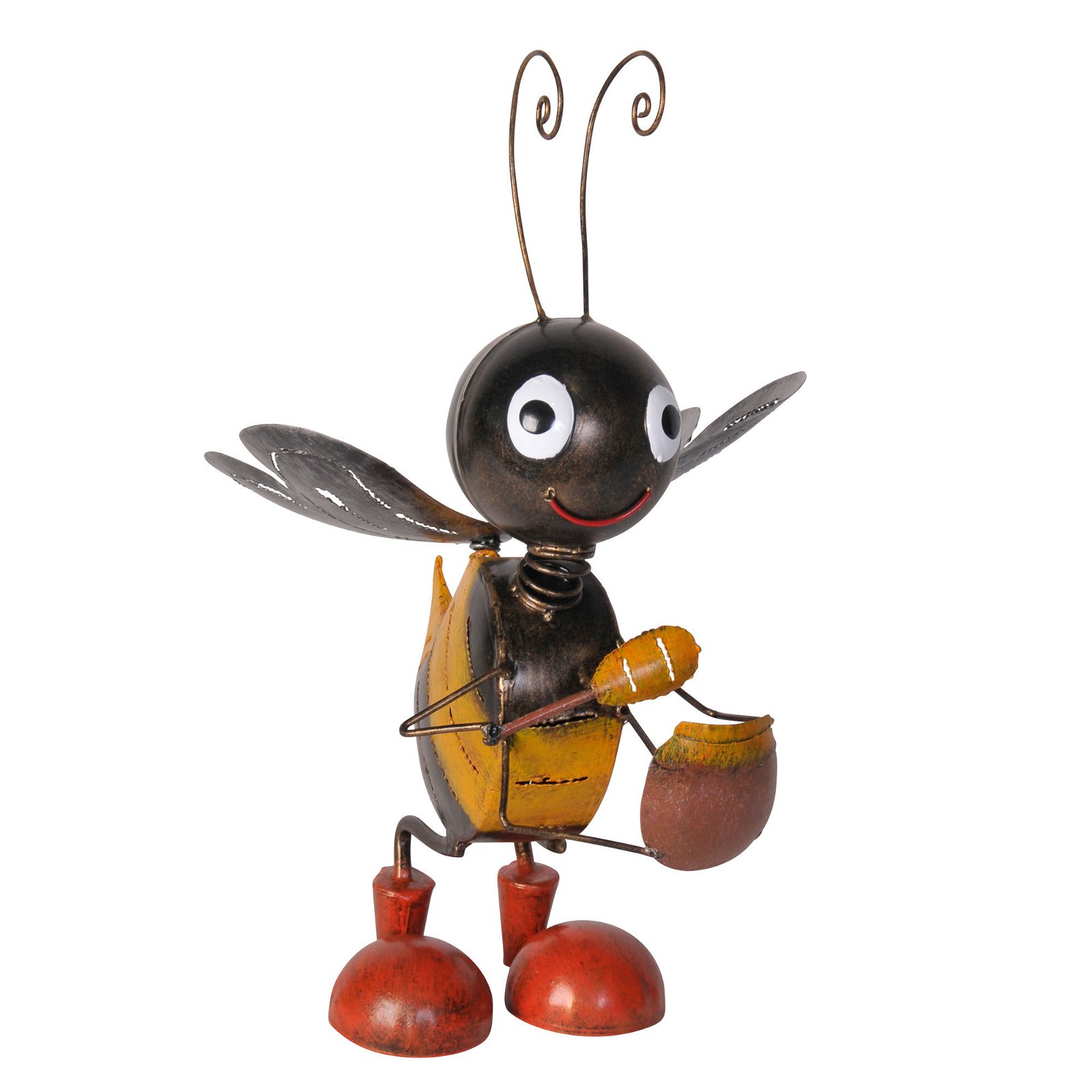 Biene mit Honig gelb/schwarz 36 x 22 x 23 cm