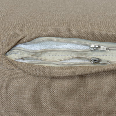 Kölle Hochlehnerauflage 'SunDance', taupe, ca. 120 x 50 cm