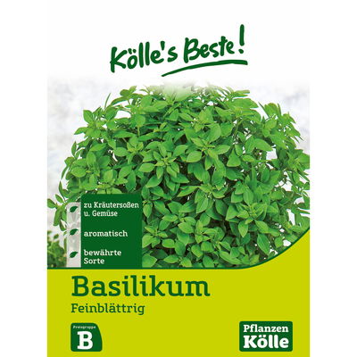 Kölles Beste Basilikum feinblättrig, 7 g Kölles Beste Basilikum feinblättrig, 7 g