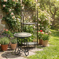 Mosaik-Beistelltisch 'Athen', ca. Ø 39 x H 46 cm