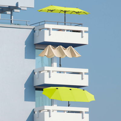 Sonnenschirm Salerno, mit Schutzhülle, ca. 300 x 150 cm