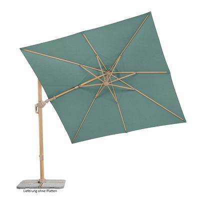 Schneider Pendelschirm 'Rhodos', grün, ca. 300 x 300 cm