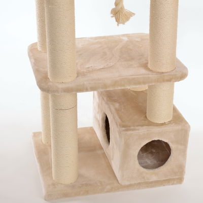 Silvio Design XXL Katzenbaum 'Enya', beige Silvio Design XXL Katzenbaum 'Enya', beige