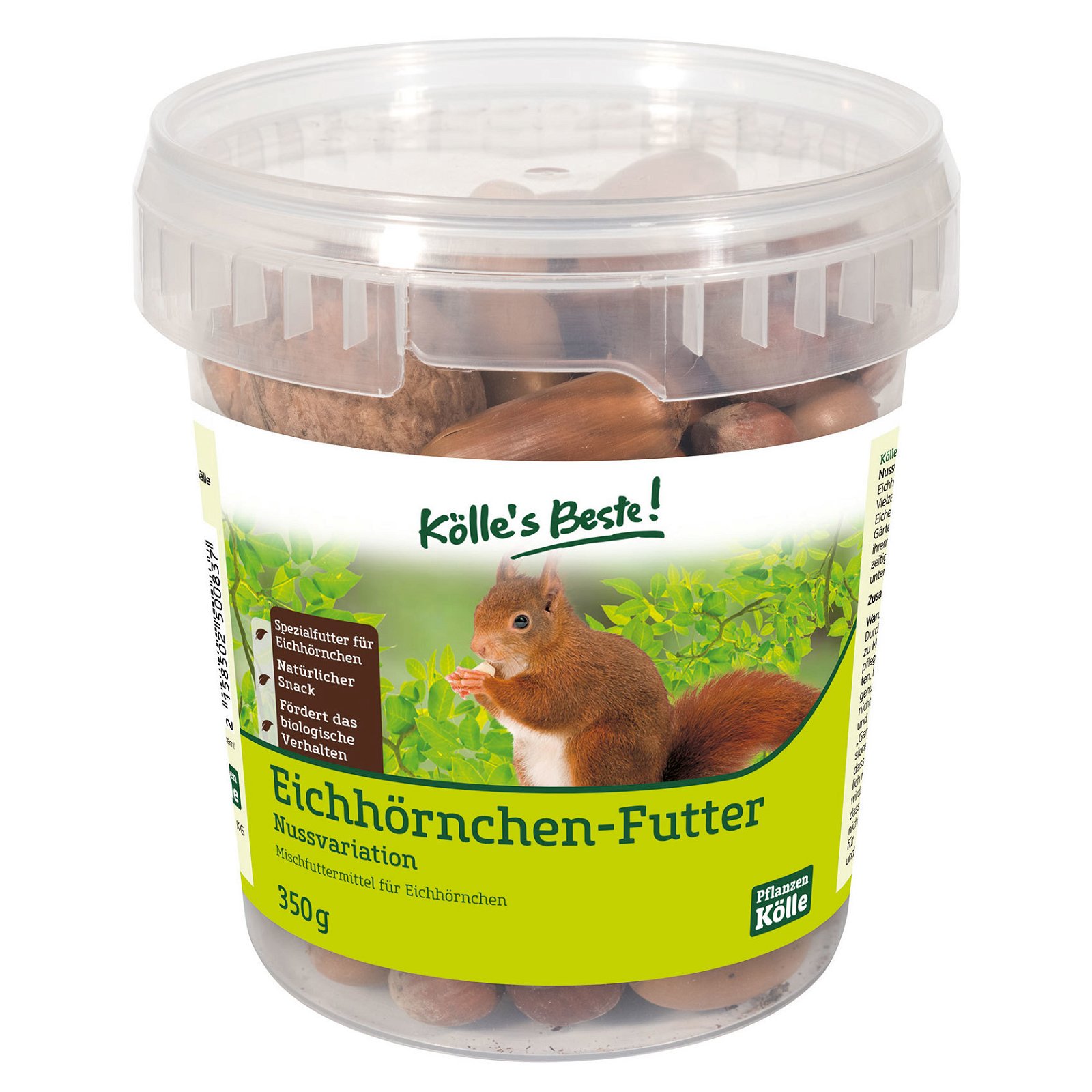 Kölle's Beste Eichhörnchenfutter - Nussvariation, 350g