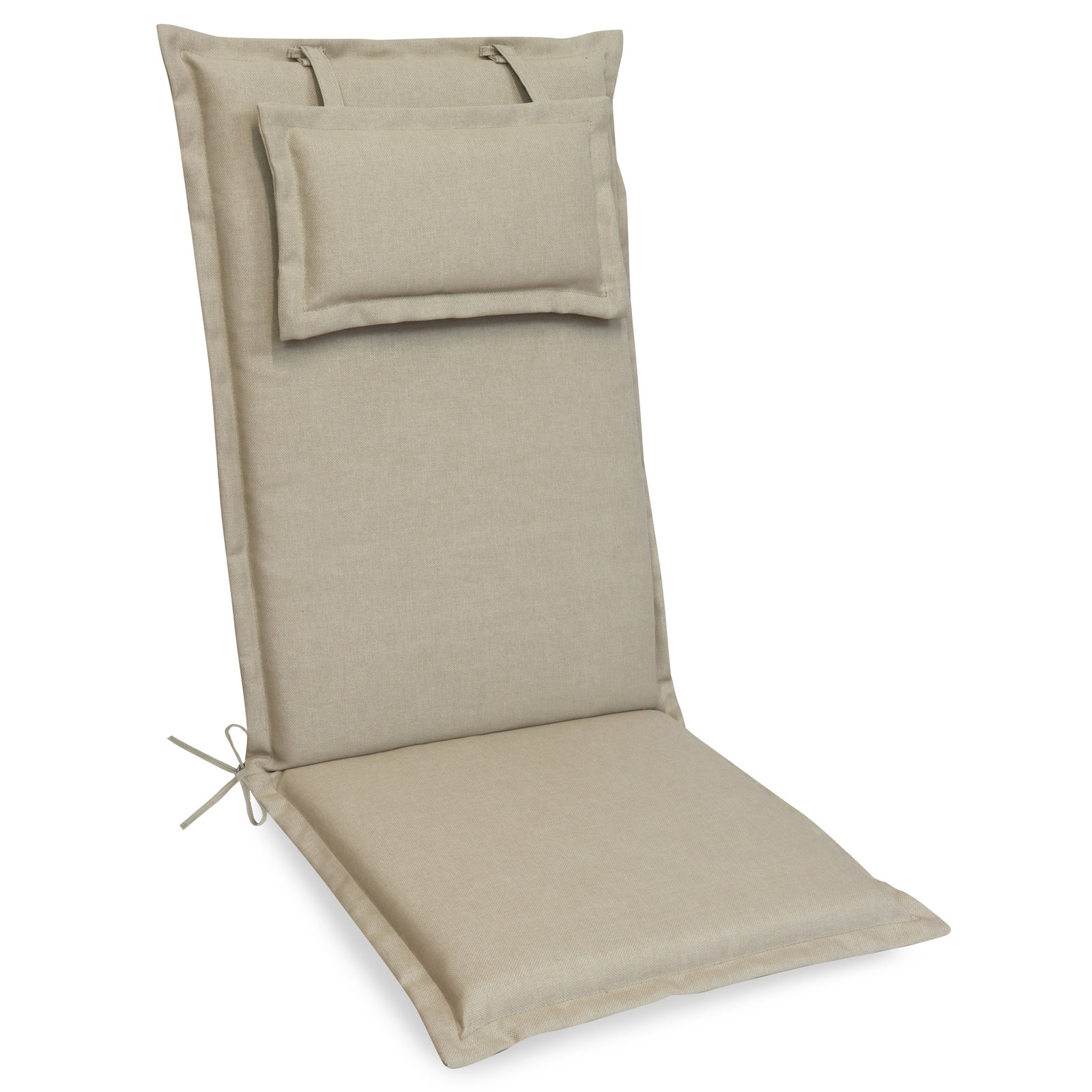 Kölle Hochlehnerauflage 'SunDance', natur, ca. 120 x 50 cm