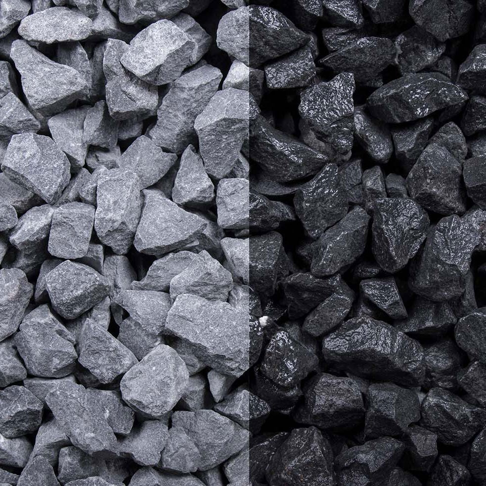 Splitt Basalt, anthrazit, 11-16 mm, 10 kg