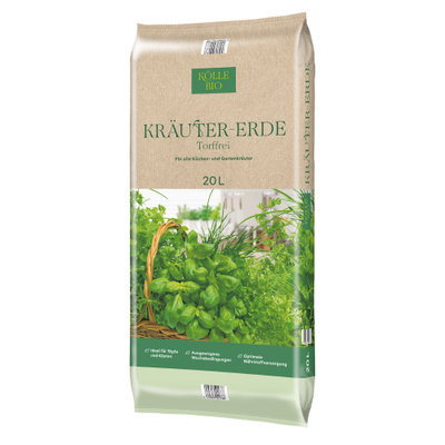 Kölle Bio Kräutererde, torffrei, 20 Liter