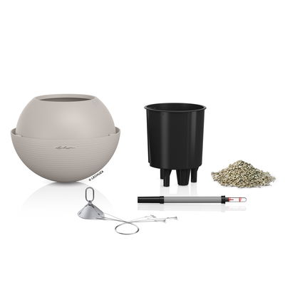 Lechuza 'Bola Color 32', sandbraun, ca. Ø 32 x H 25 cm Lechuza 'Bola Color 32', sandbraun, ca. Ø 32 x H 25 cm