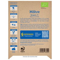 Kiepenkerl Saatgut Bio-Möhre 'Nantaise®', orange