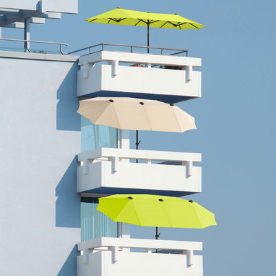 Sonnenschirm Salerno, mit Schutzhülle, ca. 300 x 150 cm