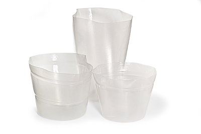 Kunststoffeinsatz für Pflanzkübel, transparent, Ø 35 x H 45 cm Kunststoffeinsatz für Pflanzkübel, transparent, Ø 35 x H 45 cm