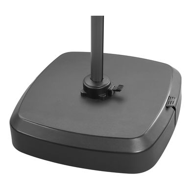 Schirmständer für Ampelschirme, fahrbar, mit Wasser befüllbar, schwarz