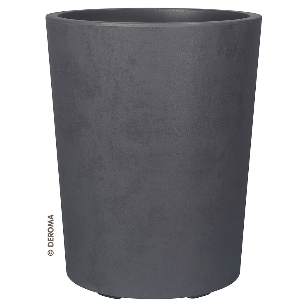 Pflanztopf 'Millenium', anthrazit, ca. Ø 43 x H 53 cm