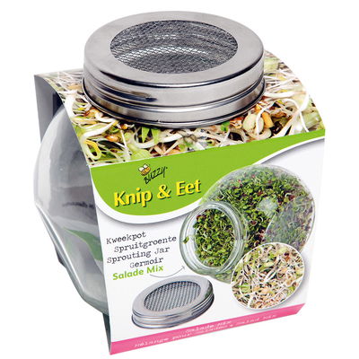 Buzzy Bio Sprossenglas Salatmischung Buzzy Bio Sprossenglas Salatmischung