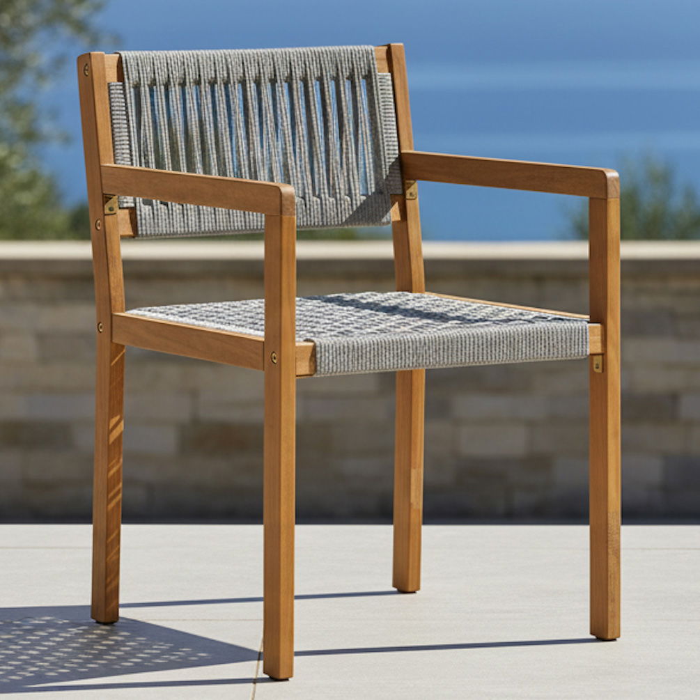 Kölle Balkongruppe 'Fortuna', braun/grau, 3-teilig