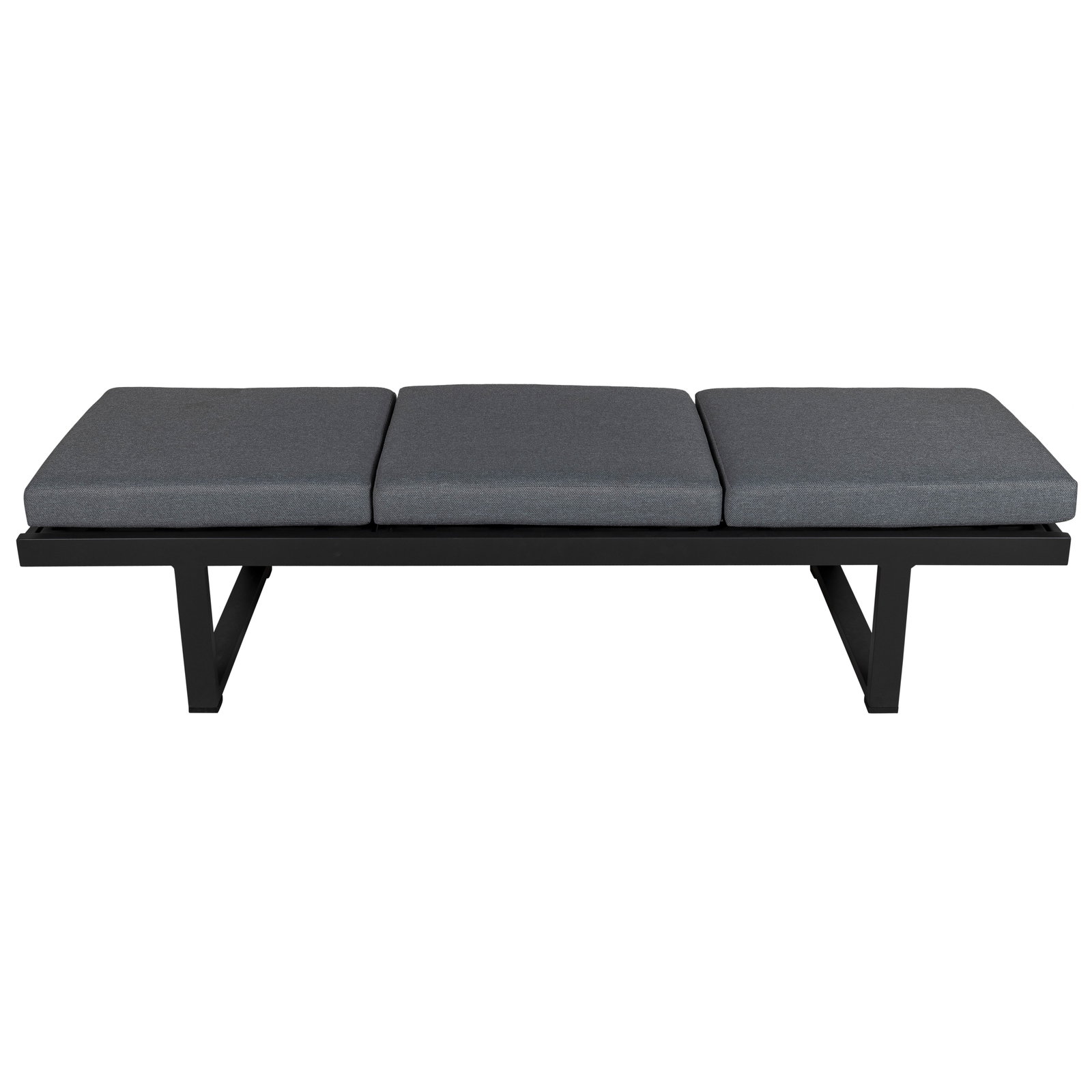 Kölle Liegesofa 'Madeira' inkl. Auflagen, grau