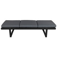 Kölle Liegesofa 'Madeira' inkl. Auflagen, grau