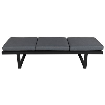 Kölle Liegesofa 'Madeira' inkl. Auflagen, grau