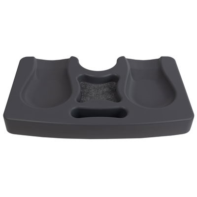 Kniekissen, grau, ca. 41 x 25 x 4,5 cm Kniekissen, grau, ca. 41 x 25 x 4,5 cm