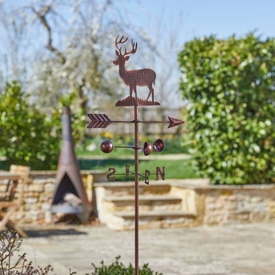 Wetterfahne 'Hirsch', Höhe ca. 170 cm Wetterfahne 'Hirsch', Höhe ca. 170 cm