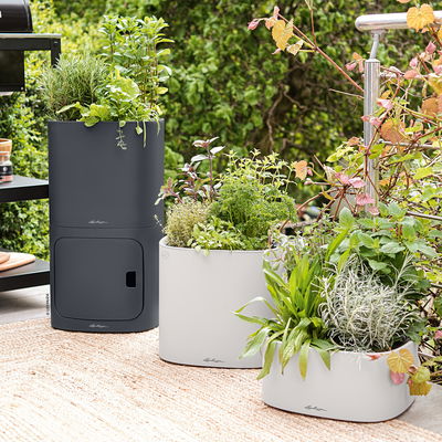 Lechuza 'Pila Color Planter', lichtgrau, ca. 35 x 35 x H 32,5 cm Lechuza 'Pila Color Planter', lichtgrau, ca. 35 x 35 x H 32,5 cm