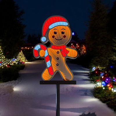 LED Lebkuchenmann-Stecker 'Infinity', Höhe ca. 38 cm LED Lebkuchenmann-Stecker 'Infinity', Höhe ca. 38 cm