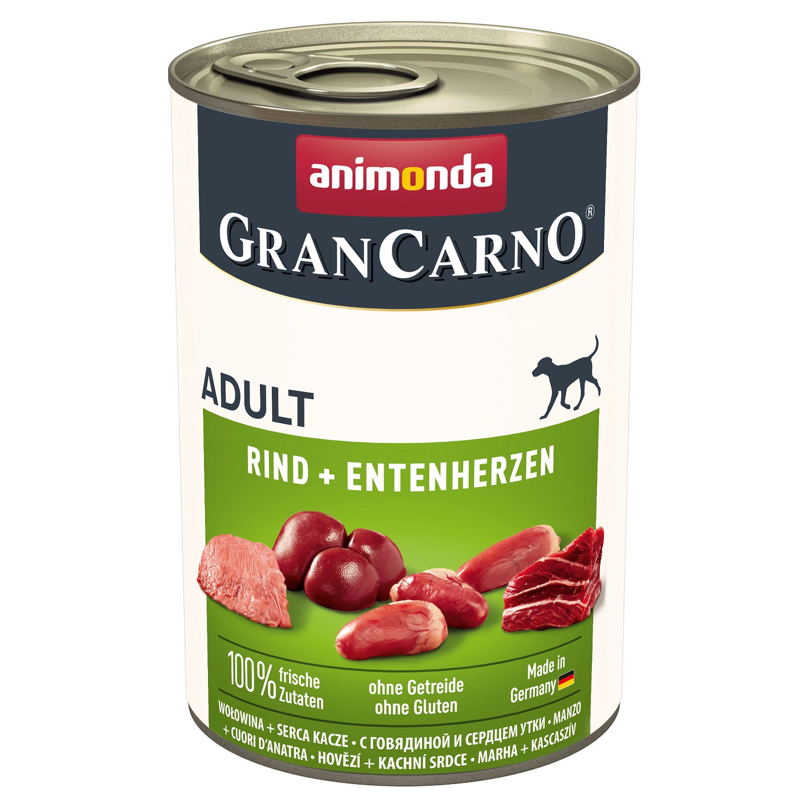 Animonda Gran Carno Adult Rind & Entenherz, 400 g