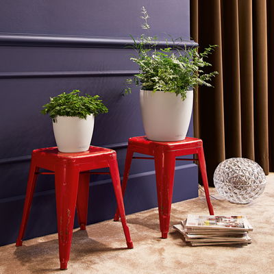 Lechuza 'Classico Color 18', weiß, ca. Ø 19 x H 17 cm