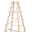 Holzrankpyramide, Kiefer, Buche, 65,5 x 65,5 x 143,5 cm, 2,51 kg Holzrankpyramide, Kiefer, Buche, 65,5 x 65,5 x 143,5 cm, 2,51 kg