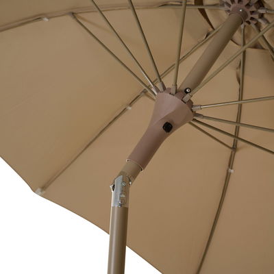 Siena Garden Sonnenschirm 'Paolo', taupe, ca. Ø 270 cm Siena Garden Sonnenschirm 'Paolo', taupe, ca. Ø 270 cm