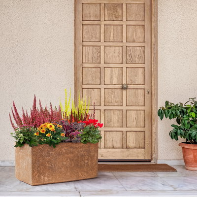 Kölles Beste Pflanzkasten Rockline 'Kyrene', antique stone, ca. 90 x 45 x H45 cm