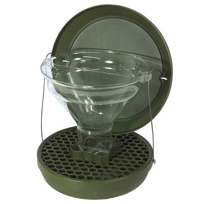 Swissinno Vogel-Futtersilo 'Davos', dunkelgrün