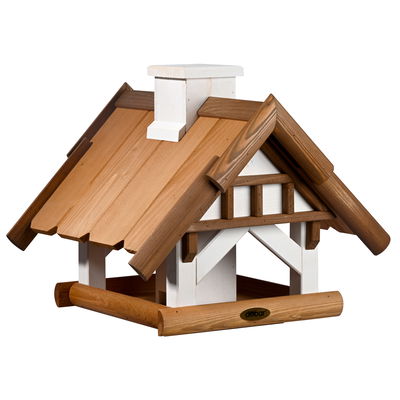 Vogelfutterhaus 'White Wood', ca. 41 x 39 x H33 cm