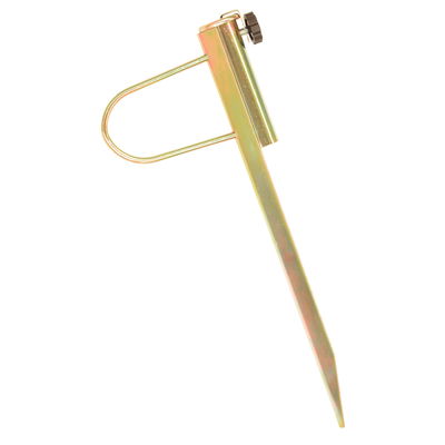 Rasendorn, silber, Stahl, ca. 45 x 13 cm Rasendorn, silber, Stahl, ca. 45 x 13 cm