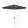 Kurbelschirm 'Apoll', dunkelgrau, Ø ca. 290 cm