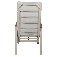 Kölle Hochlehnersessel 'Taunus' inkl. Auflagen, mokka/grau