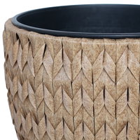 Pflanzkorb 'Pune', natur, ca. Ø 43 x H 44 cm