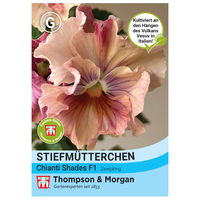 Thompson & Morgan Saatgut Stiefmütterchen 'Chianti Shades', bunt