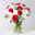 Blumenstrauß 'Prima' rot-weiß, handgebunden Blumenstrauß 'Prima' rot-weiß, handgebunden