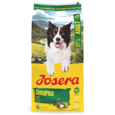 Josera Hundefutter Adult SensiPlus mit Ente, 12,5kg Josera Hundefutter Adult SensiPlus mit Ente, 12,5kg