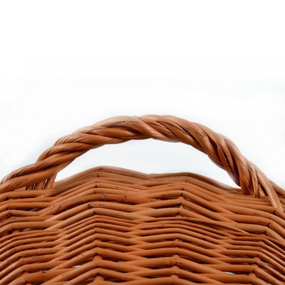 Silvio Design Katzen-Transportbox natur, mit Kissen braun