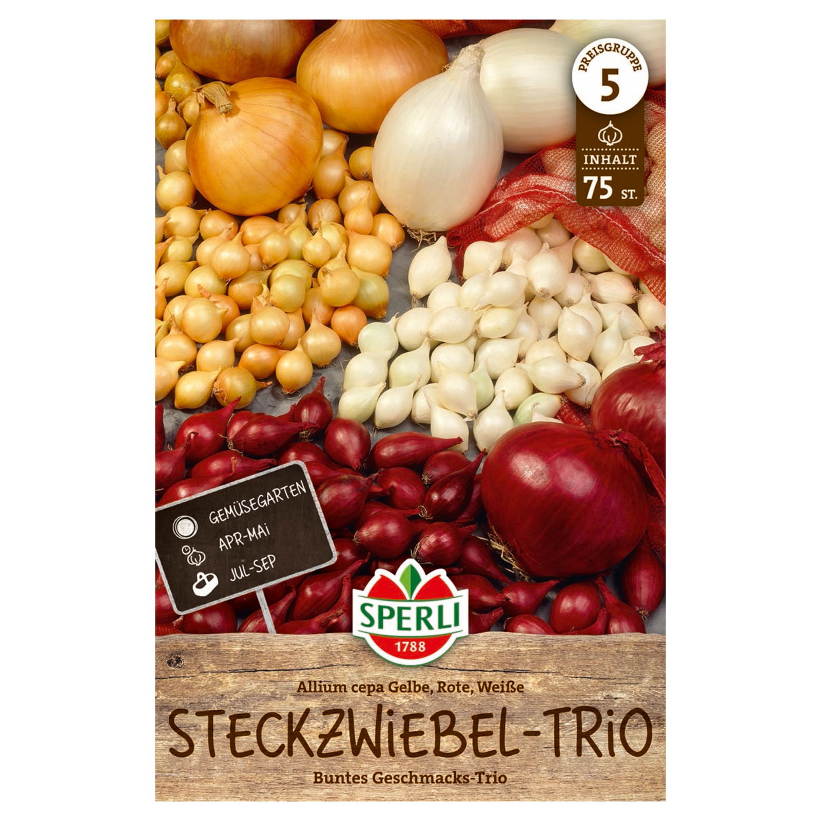 Kiepenkerl Steckzwiebel-Trio, 250 g