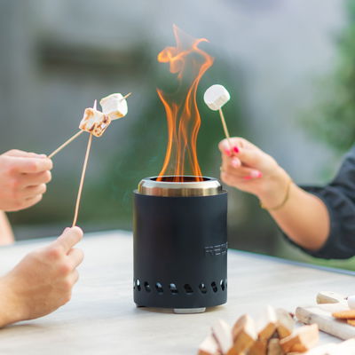 Tischfeuer 'Volcano', schwarz, Gr. S, Ø17 x H18,7 cm Tischfeuer 'Volcano', schwarz, Gr. S, Ø17 x H18,7 cm