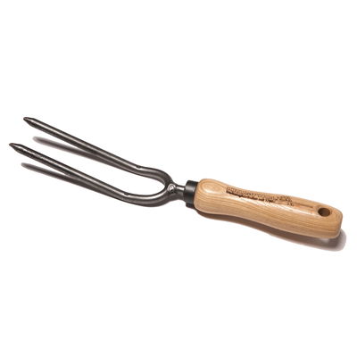 Krumpholz Rosengabel mit Eschenholz-Griff, Stiellänge 14 cm