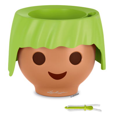 Lechuza 'Ojo', apple green, ca. Ø 21 x H 15,8 cm Lechuza 'Ojo', apple green, ca. Ø 21 x H 15,8 cm