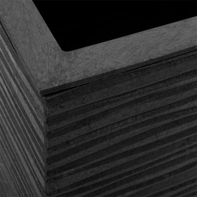 Pflanzgefäß 'Serenity', schiefer, ca. 34 x 34 x H 36,6 cm Pflanzgefäß 'Serenity', schiefer, ca. 34 x 34 x H 36,6 cm